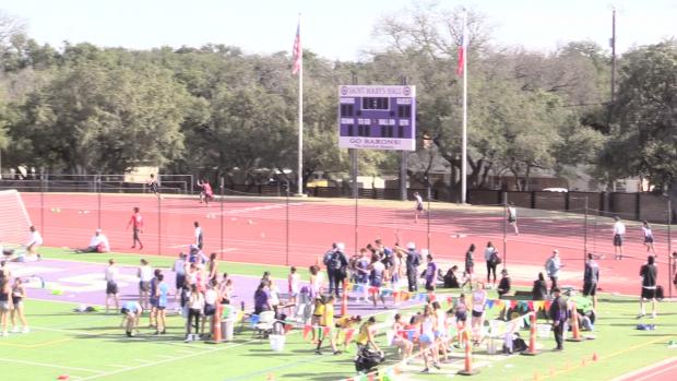 Mixed 4x100 Relay Finals Section 1