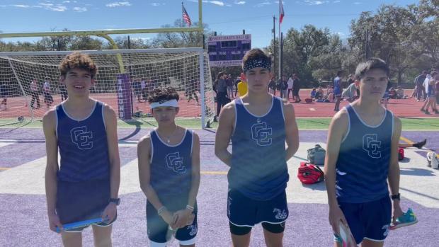 Central Catholic Boys Win 4x1600m Relay