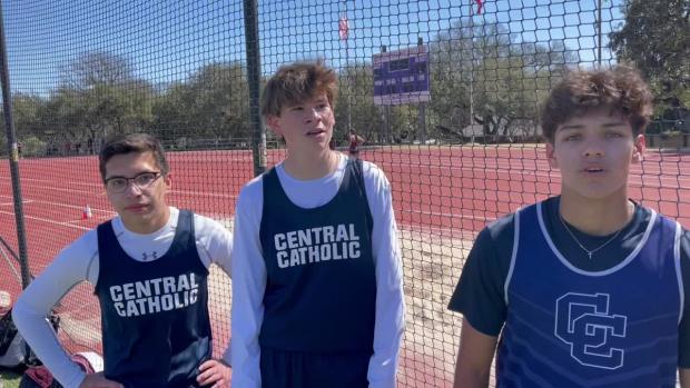 Central Catholic Boys Hurdle Relay