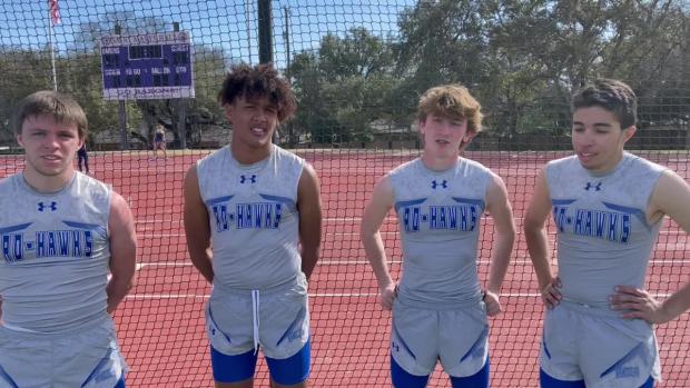Randolph Boys Win Mile Relay