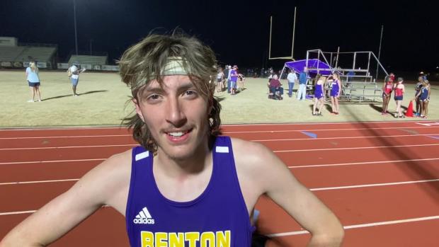 Benton’s Mason Haley breaks 1600 BHS record! 