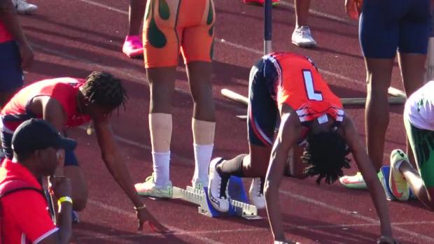 Boys 110 Hurdles Finals Section 1