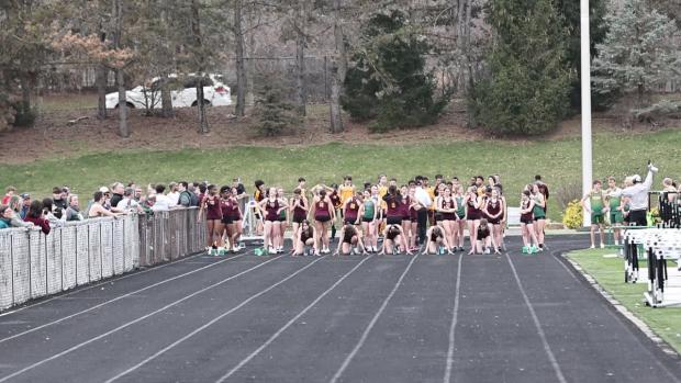 Girls 100 Finals Section 1