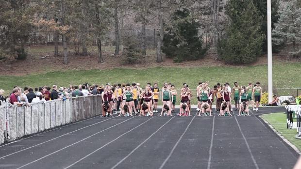 Girls 100 Finals Section 3
