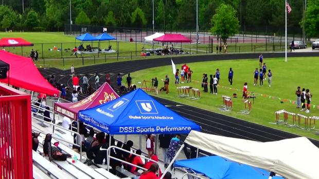 Boys 100 Prelims Heat 2
