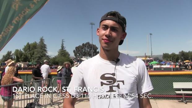 INTERVIEW: St. Francis HS Hurdler, Dario Rock