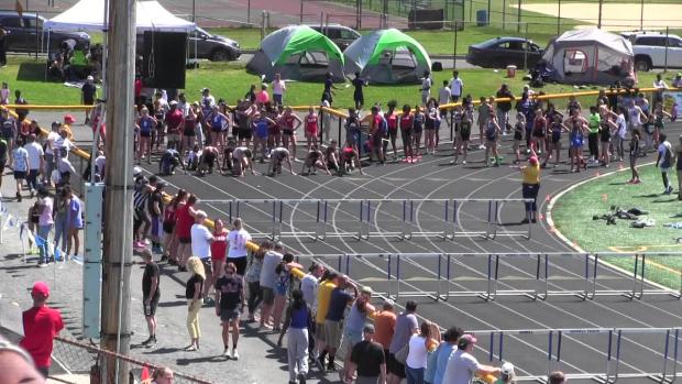 Group 4 Boys 110 Hurdles Prelims Heat 5