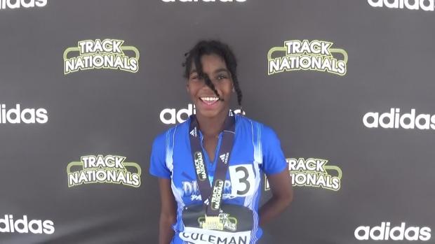 Christiana Coleman N.E. Girls Mile Champ