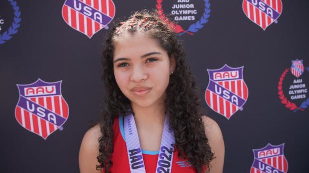 Amelia Pantojas Lands A Big Jav Throw Late