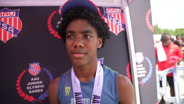 James Hawkins Is 13yo 100mH Winner