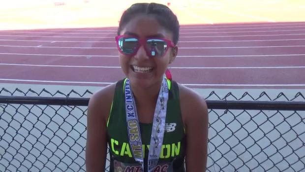 Canyon CC's Cynthia Herrera takes 2nd GVG D3
