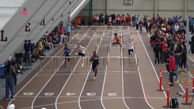 Division 1 Boys 60 Hurdles Prelims Heat 7