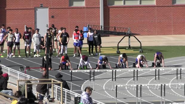 JV Boys 110 Hurdles Heat 3
