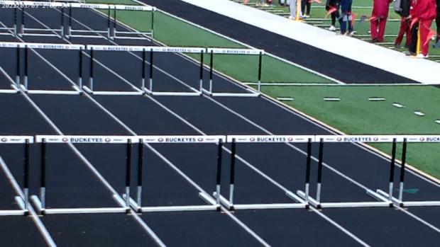 Girls 100 Hurdles Finals Section 2