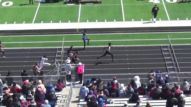 Boys 110 Hurdles Heat 3