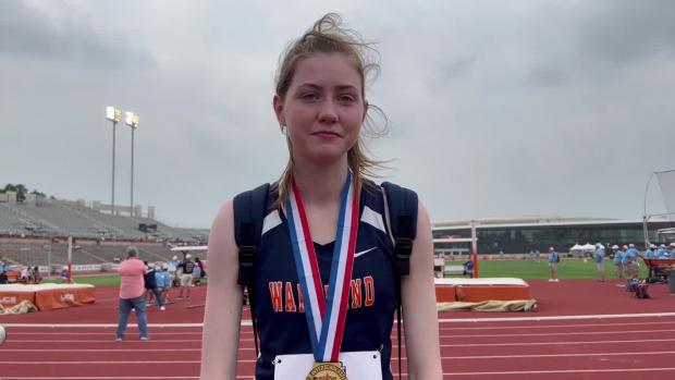 Hannah Pfiffner 5A High Jump State Champion