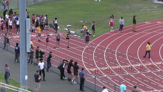 Girls 100 Hurdles Prelims Heat 5 - Ocean County