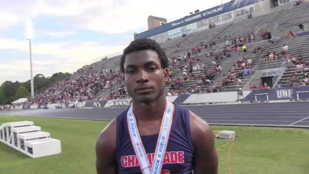 D'Angelo Ponds 1A Boys 100m Champion
