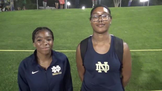 Notre Dame's Johnson, Fontenette qualify in discus, shot put