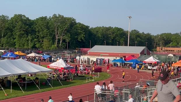 Group 2 Boys 400 Hurdles Finals Section 1