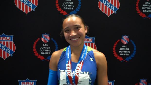 Luciana Aizpurua Proud Of Runner Up 100m Finish