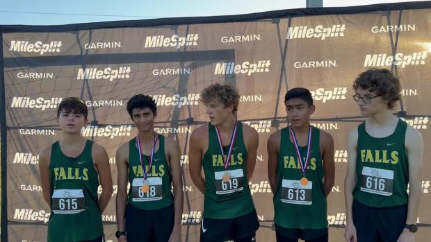 Clear Falls Varsity boys 3rd place team finish 
