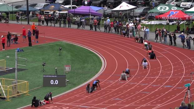 3A Girls 4x100 Relay Prelims Heat 5