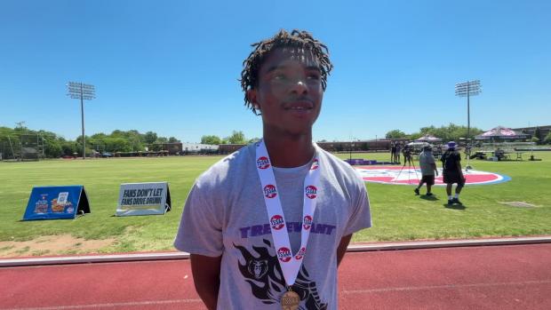 Larry Hampton, Trezevant - Class A Long Jump Champion