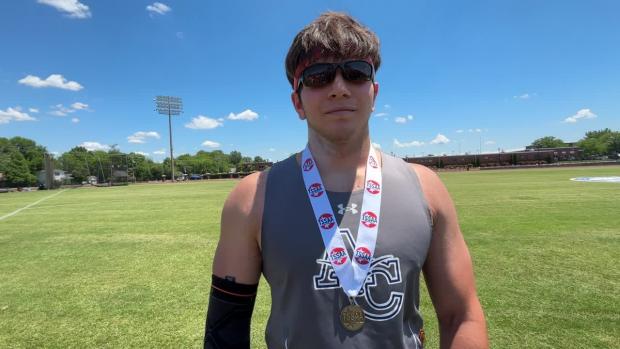 Luke Dark, Anderson County - Class AA Shot Put Champion