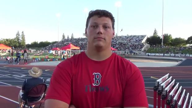 Buchanan's Derek Smith secures PR in boys discus at 206-11