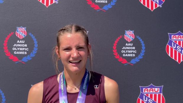 Lilly brown 17-18yo Women's HJ Runner Up | AAU Junior Olympic Games