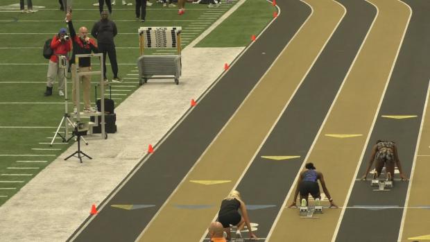 Varsity Girls 200 Prelims Heat 3