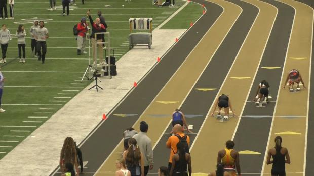 Varsity Girls 200 Prelims Heat 4