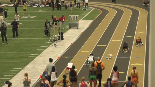 Varsity Girls 200 Prelims Heat 7