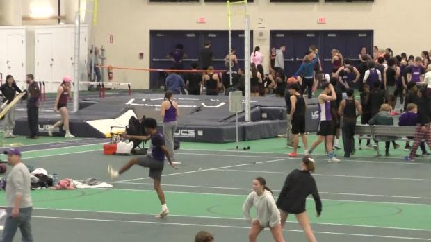 Senior Boys 55 Hurdles Finals Section 1