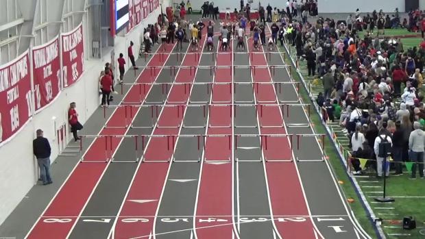 Boys 60 Hurdles Prelims Heat 3