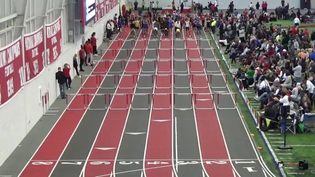 Girls 60 Hurdles Prelims Heat 6