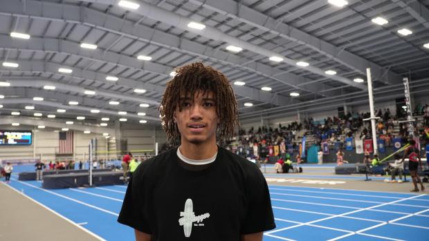 Aiden Bryant Jumps Over 24-Feet To Win The VA Showcase