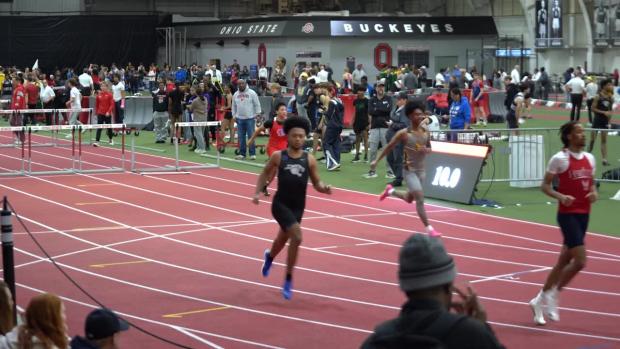 Boys 60 Hurdles Heat 1