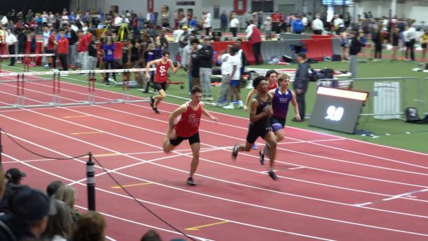 Boys 60 Hurdles Heat 4