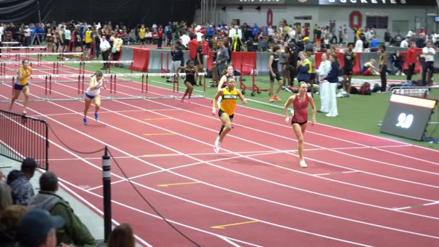 Girls 60 Hurdles Heat 2