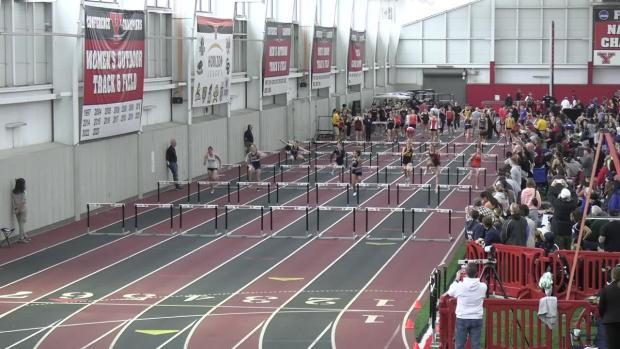 Girls 60 Hurdles Prelims Heat 5