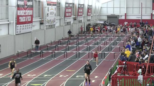 Girls 60 Hurdles Prelims Heat 8