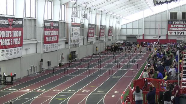 Girls 60 Hurdles Prelims Heat 5