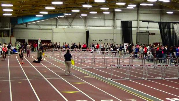 Girls 55 Hurdles Heat 1