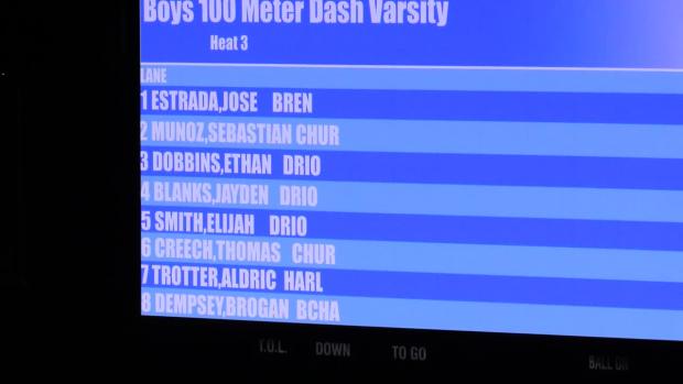 Boys 100m Finals Section 3