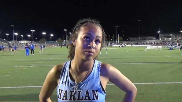 Dessalyn Rogers Excels in first varsity race