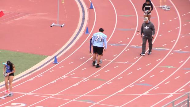Girls 4x100 Relay Finals Section 1