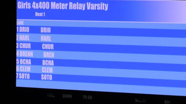 Girls 4x400 Relay Finals Section 1