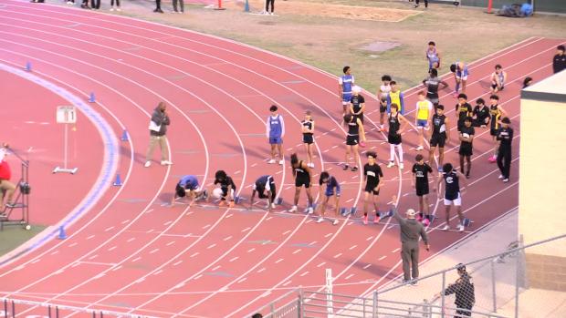 JV Boys 110 Hurdles Finals Section 1